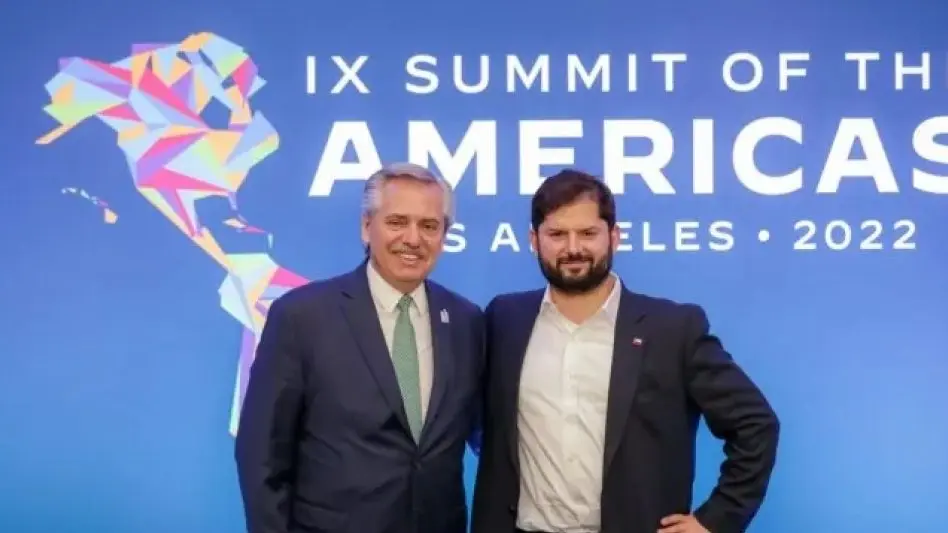 Alberto Fernández acordó con Gabriel Boric aumento de exportación de gas a Chile