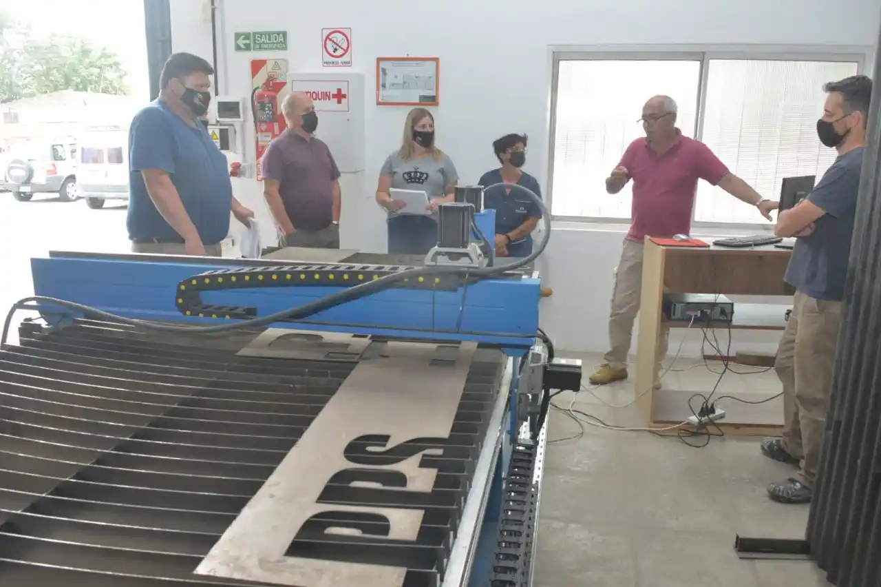 Con la incorporación de nueva maquinaria se fortalece el proyecto del Polo Social y Productivo