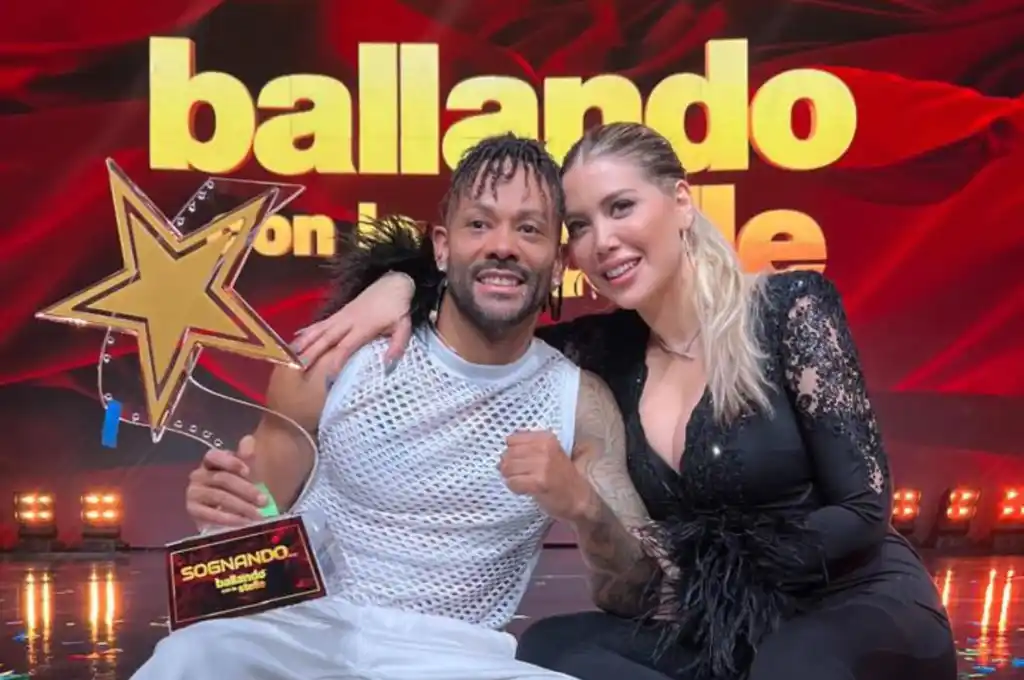 Wanda Nara se llevó el trofeo en Italia