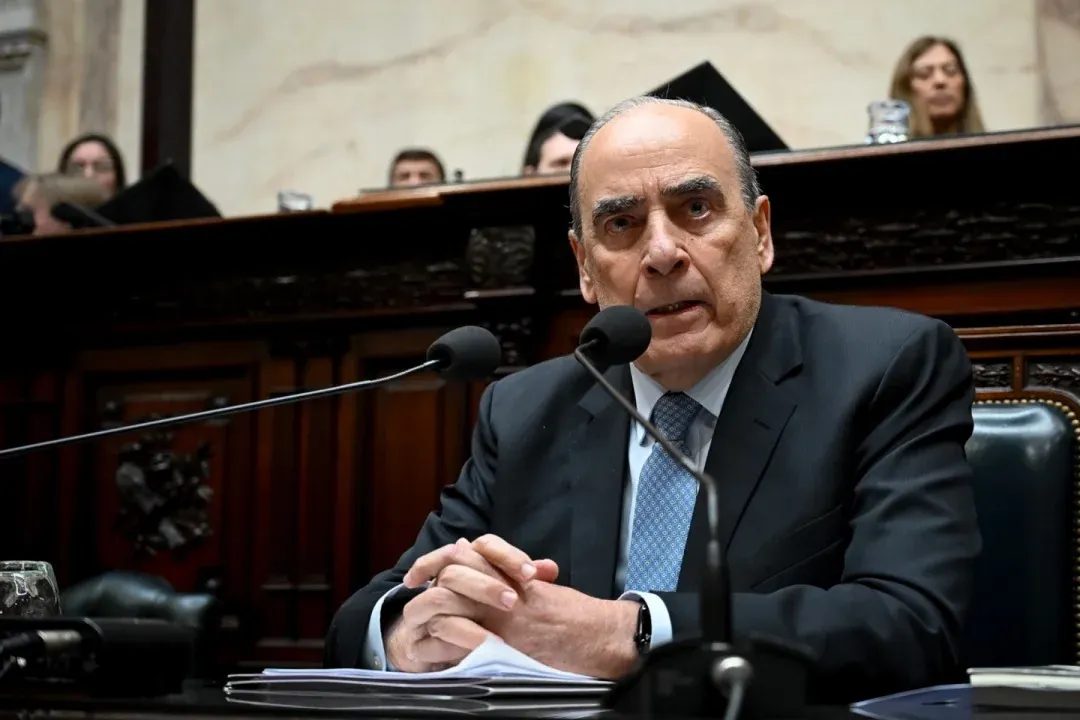 Guillermo Francos, jefe del Gabinete Nacional.