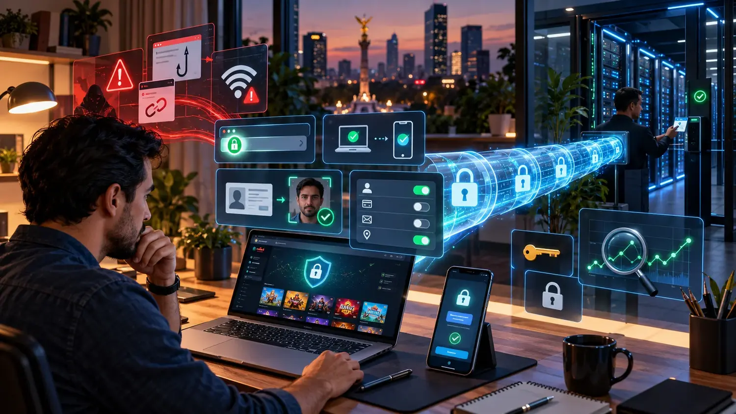 Seguridad y privacidad en los servicios de juego por internet