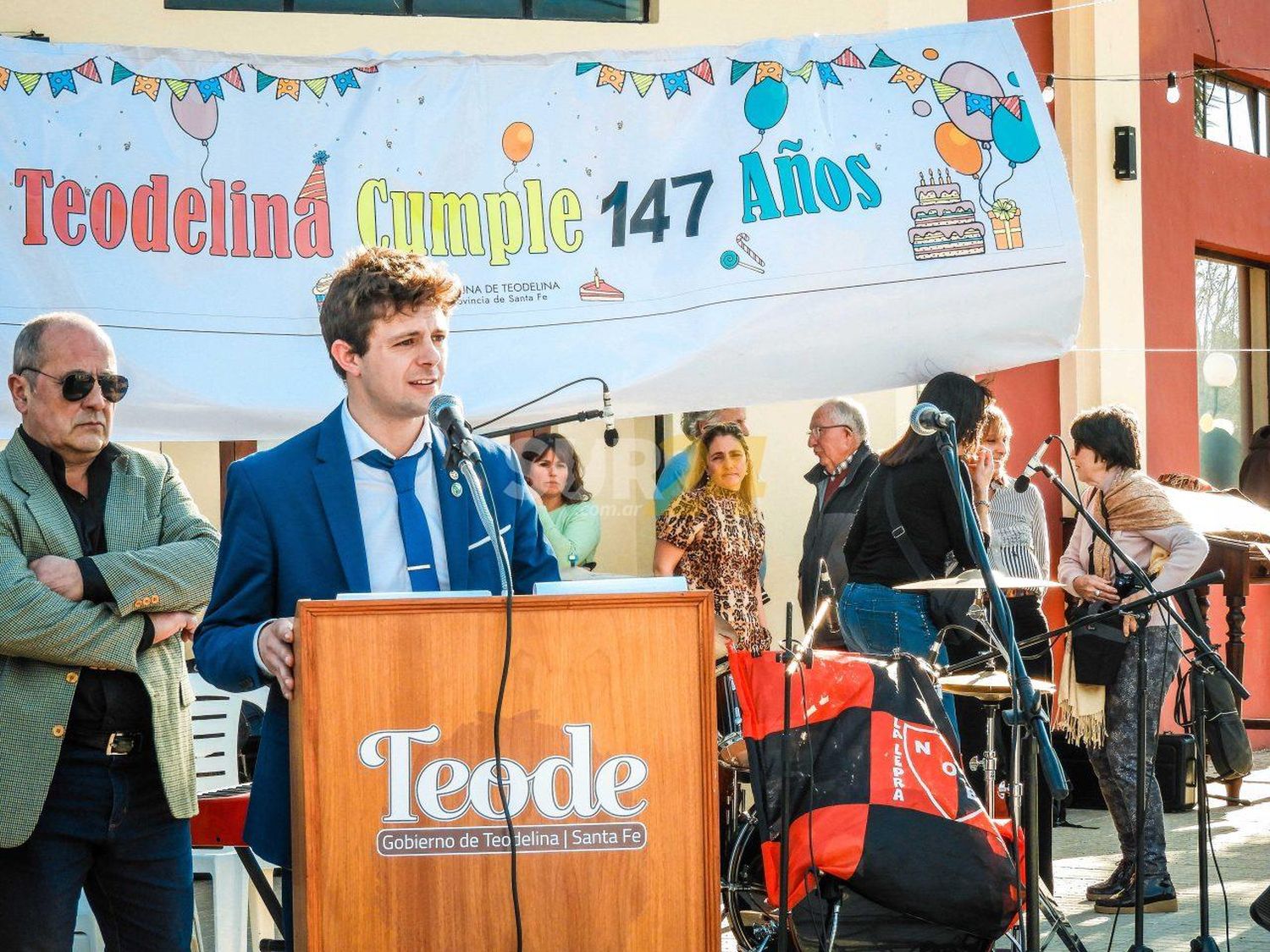 Teodelina celebró su 147° aniversario con fiesta popular