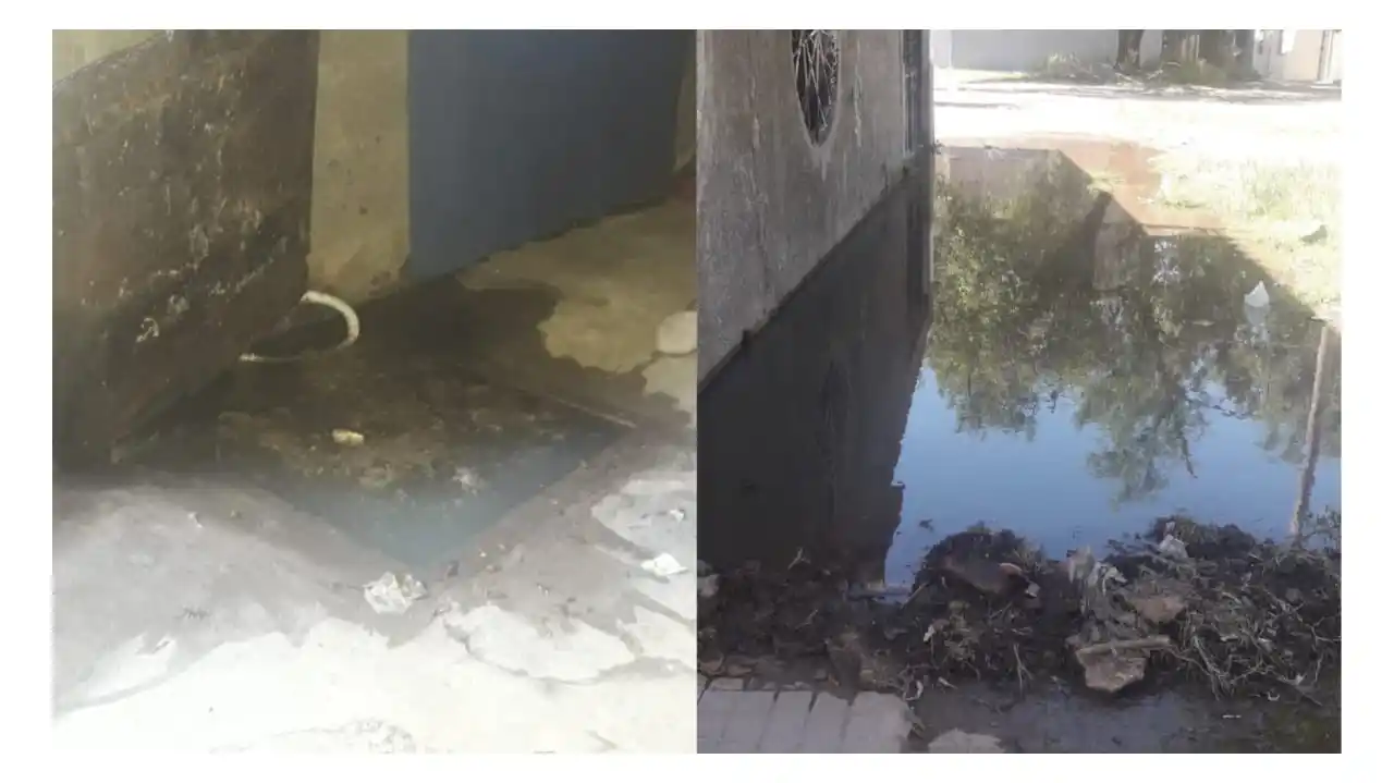 Reclamo por las cloacas tapadas: “necesito si puede venir alguien de la Municipalidad a ayudarnos”
