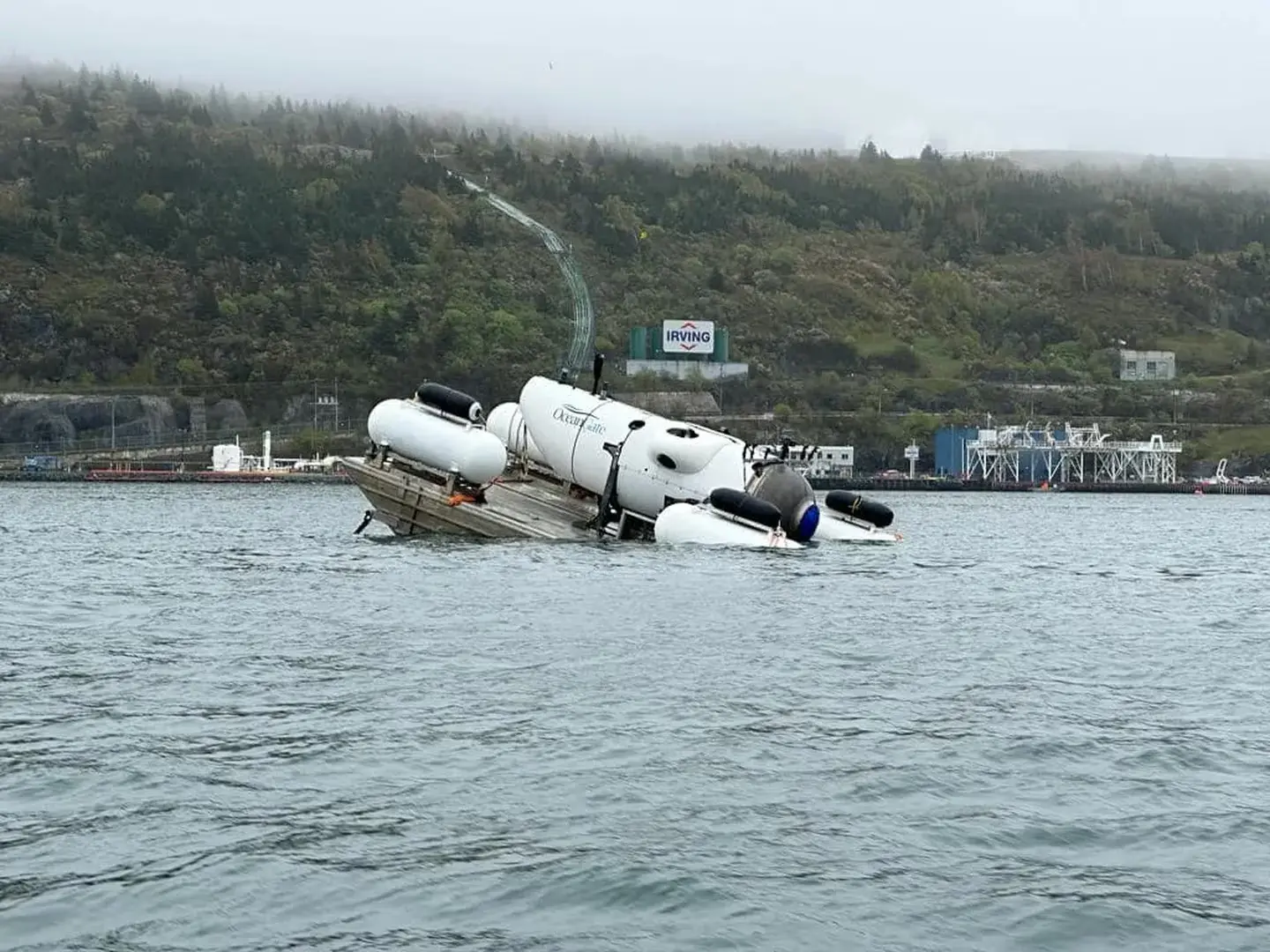 Desapareció un submarino que hace viajes para turistas a ver los restos del Titanic