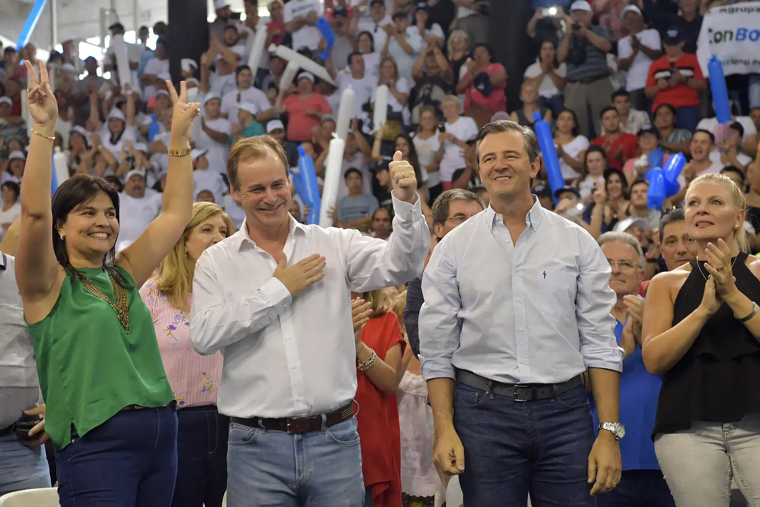 Referentes políticos resaltaron el discurso político de Bordet