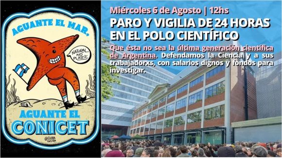 Mientras el streaming del fondo del mar es furor, trabajadores del CONICET van al paro contra el ajuste