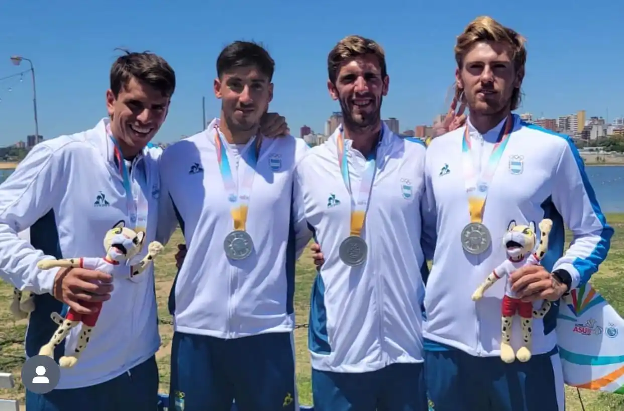 Scenna sumó su segunda medalla de plata