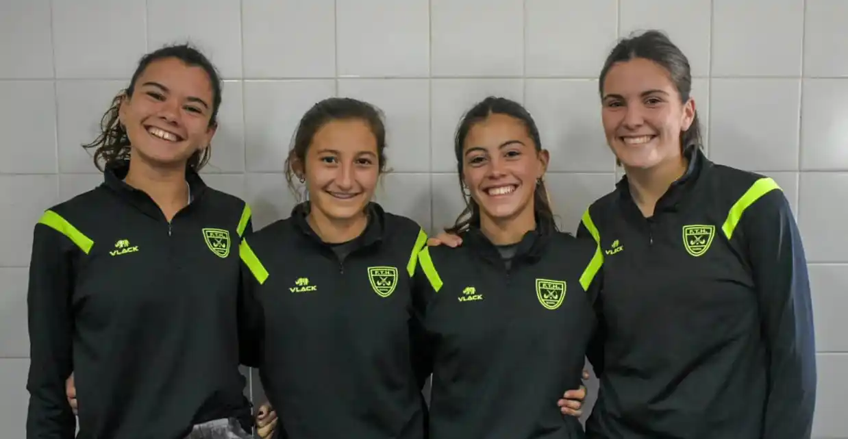 Cetraro, Rodríguez Libonatti, Curuchet y Villa, integrantes del plantel tandilense.