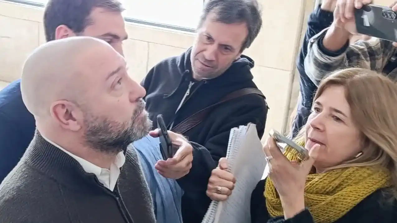 La defensa de Spagnuolo insiste en que los audios son falsos. Foto N/A.