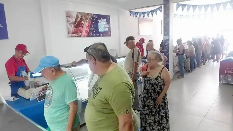 Comercializaron más de 1500 
kilos de productos en Ibarreta