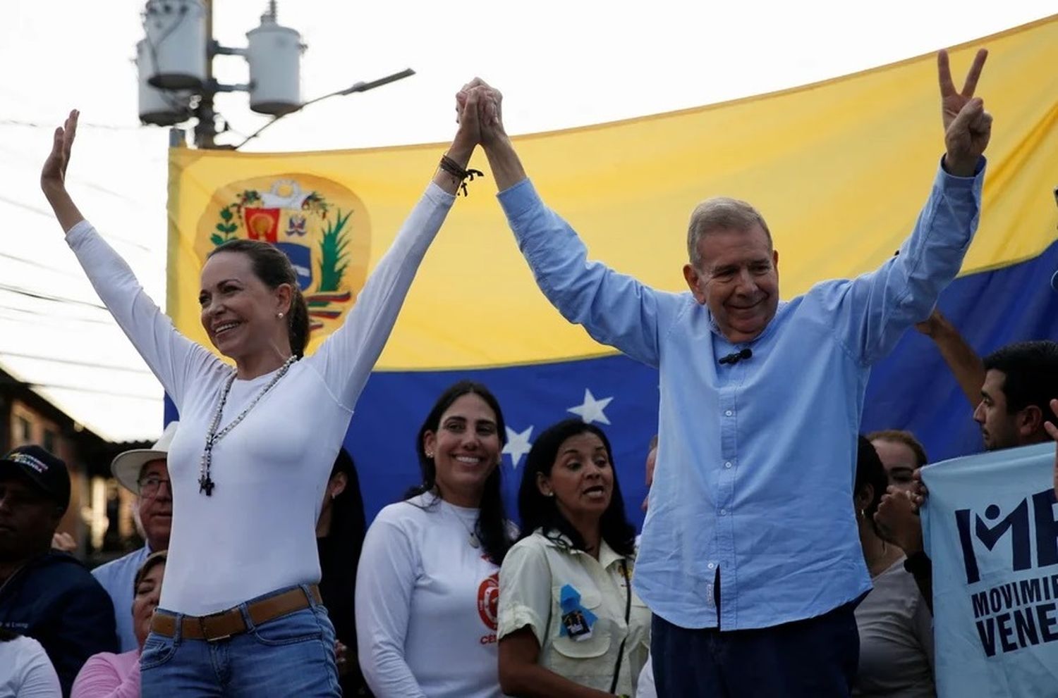 María Corina Machado y Edmundo González Urrutia.