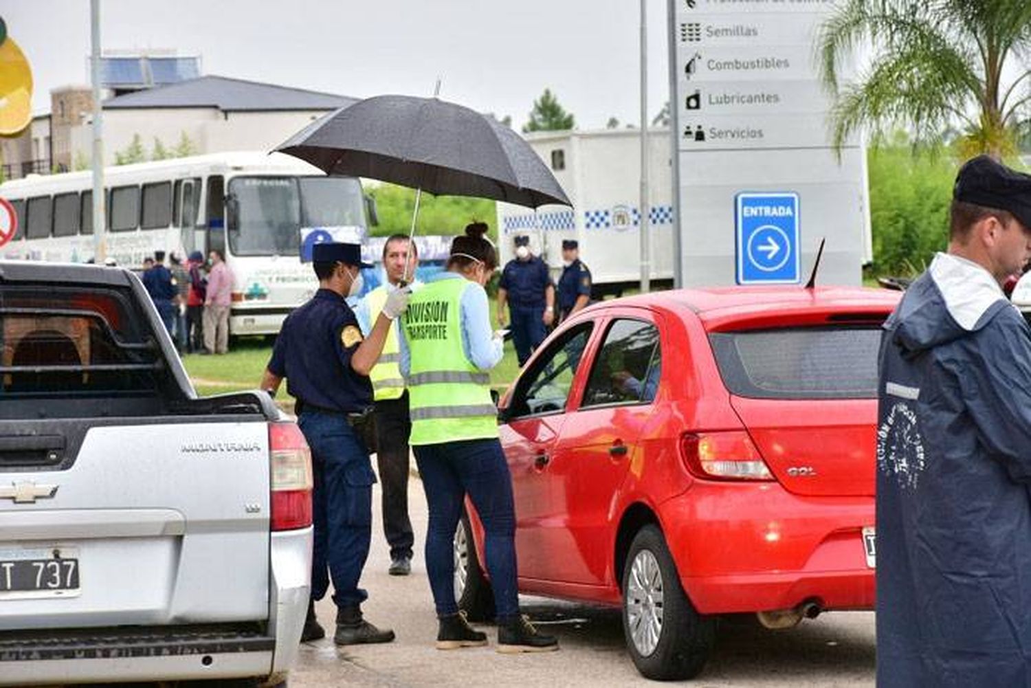 El operativo  de control en el acceso a  Concordia, refuerza el trabajo  sanitario preventivo