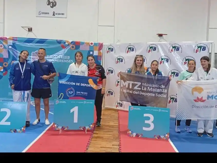 San Pedro obtuvo tres nuevas medallas en la disciplina.