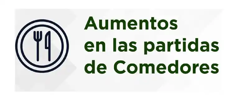 El gobierno provincial aumentó las partidas de comedores escolares