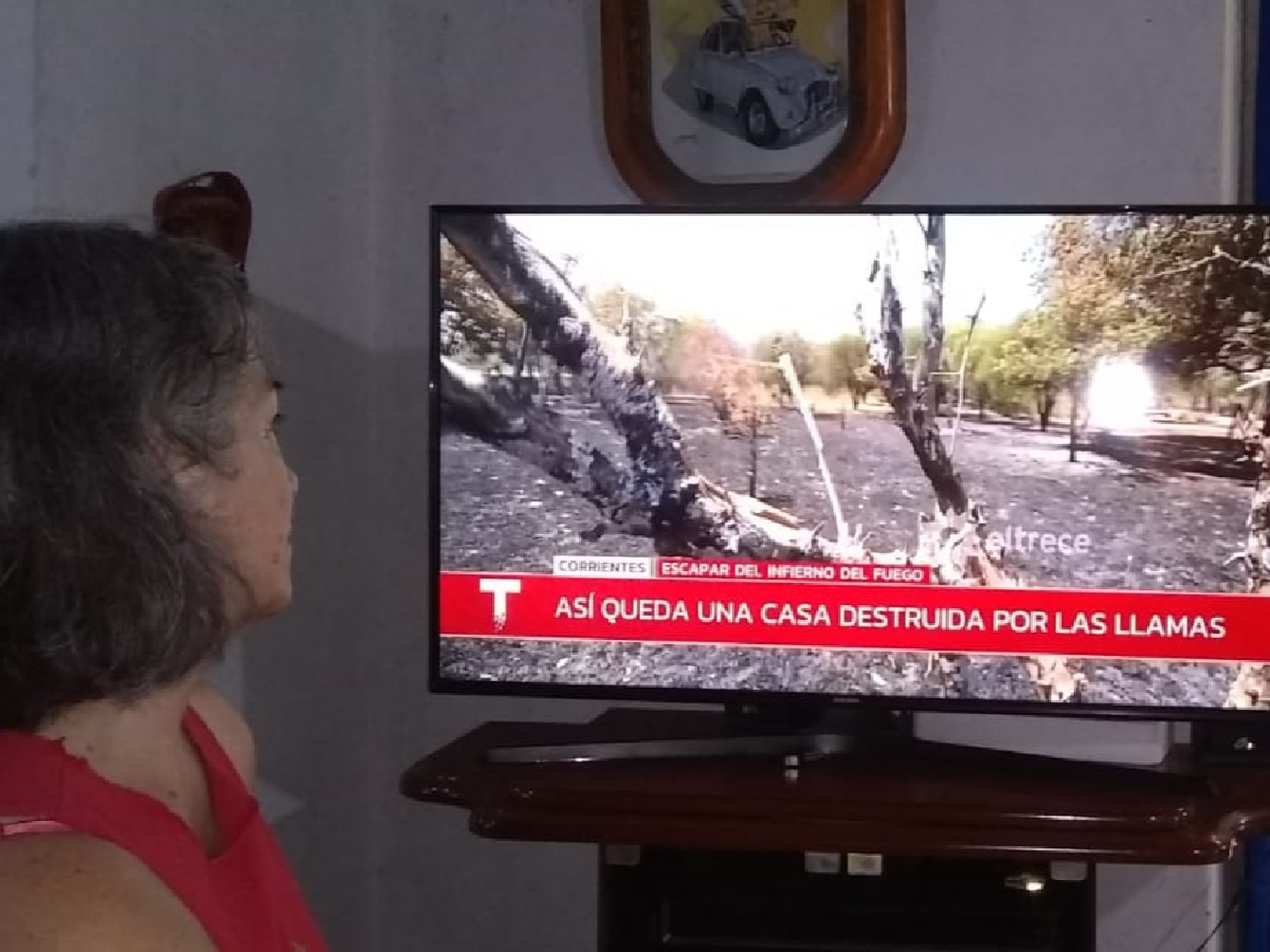 Ana Sosa y la angustia por los incendios en su Corrientes natal: “Solo Dios puede salvarlos”