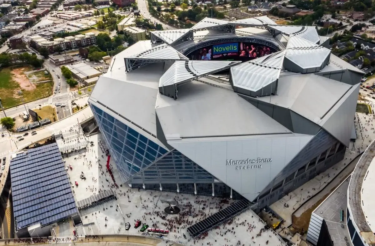 Así es el Mercedes-Benz Stadium, el imponente escenario de la semifinal entre Argentina e Inglaterra