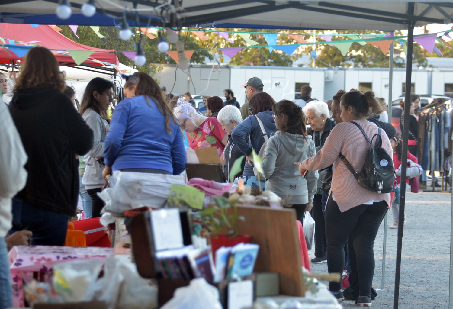 Las ferias de la economía popular y social se destacaron con espectáculos y artesanías locales