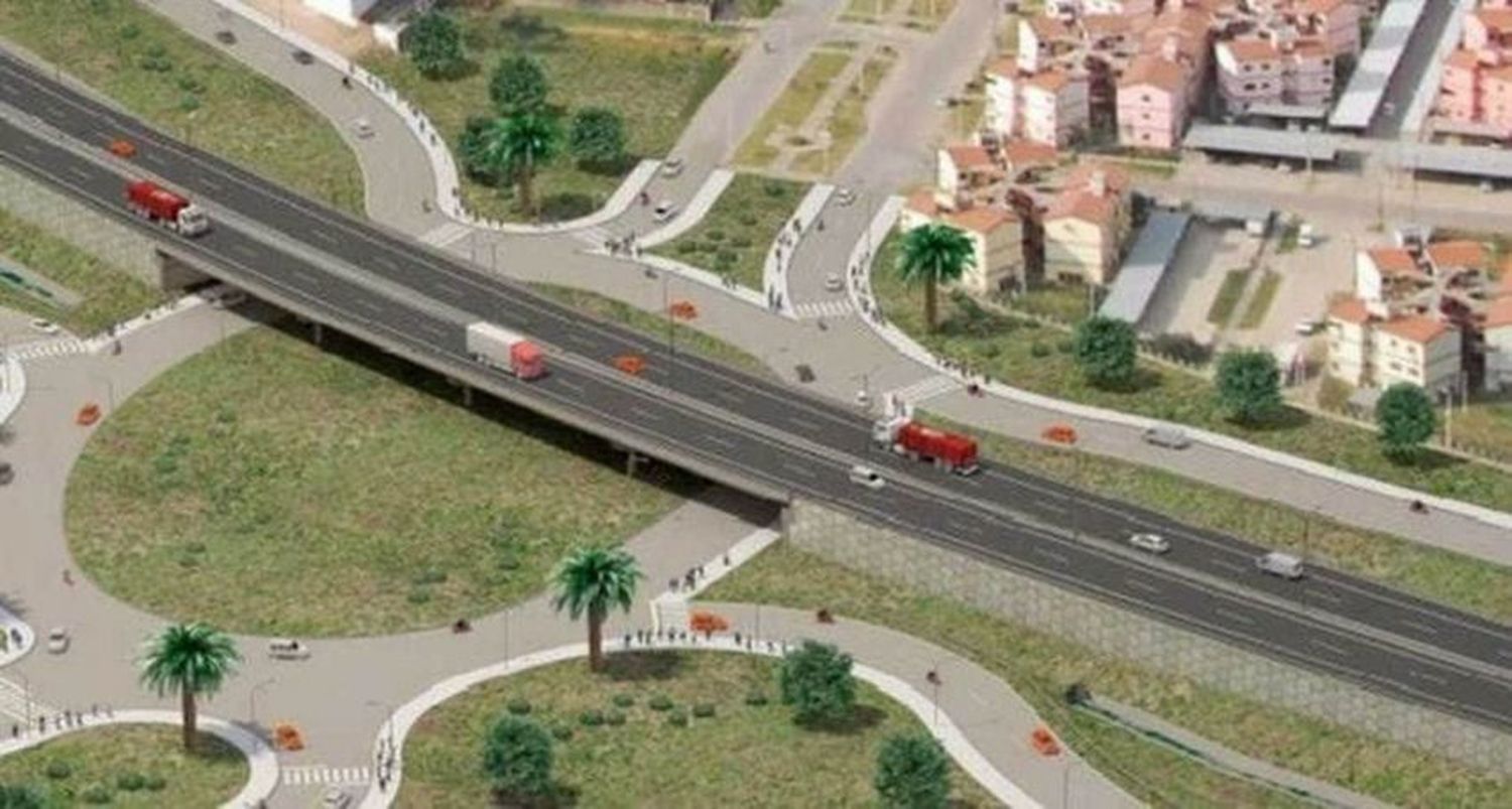 Autovía de la RN11: El puente sobre elevado está en ejecución