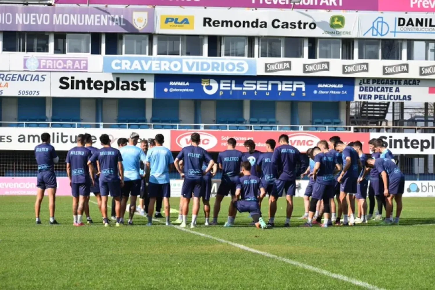 Atlético podría repetir alineación en Caseros