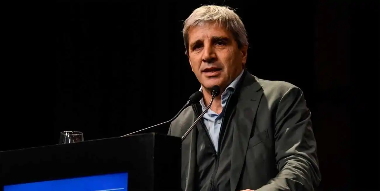 Luis Caputo, ministro de Economía de la Nación.