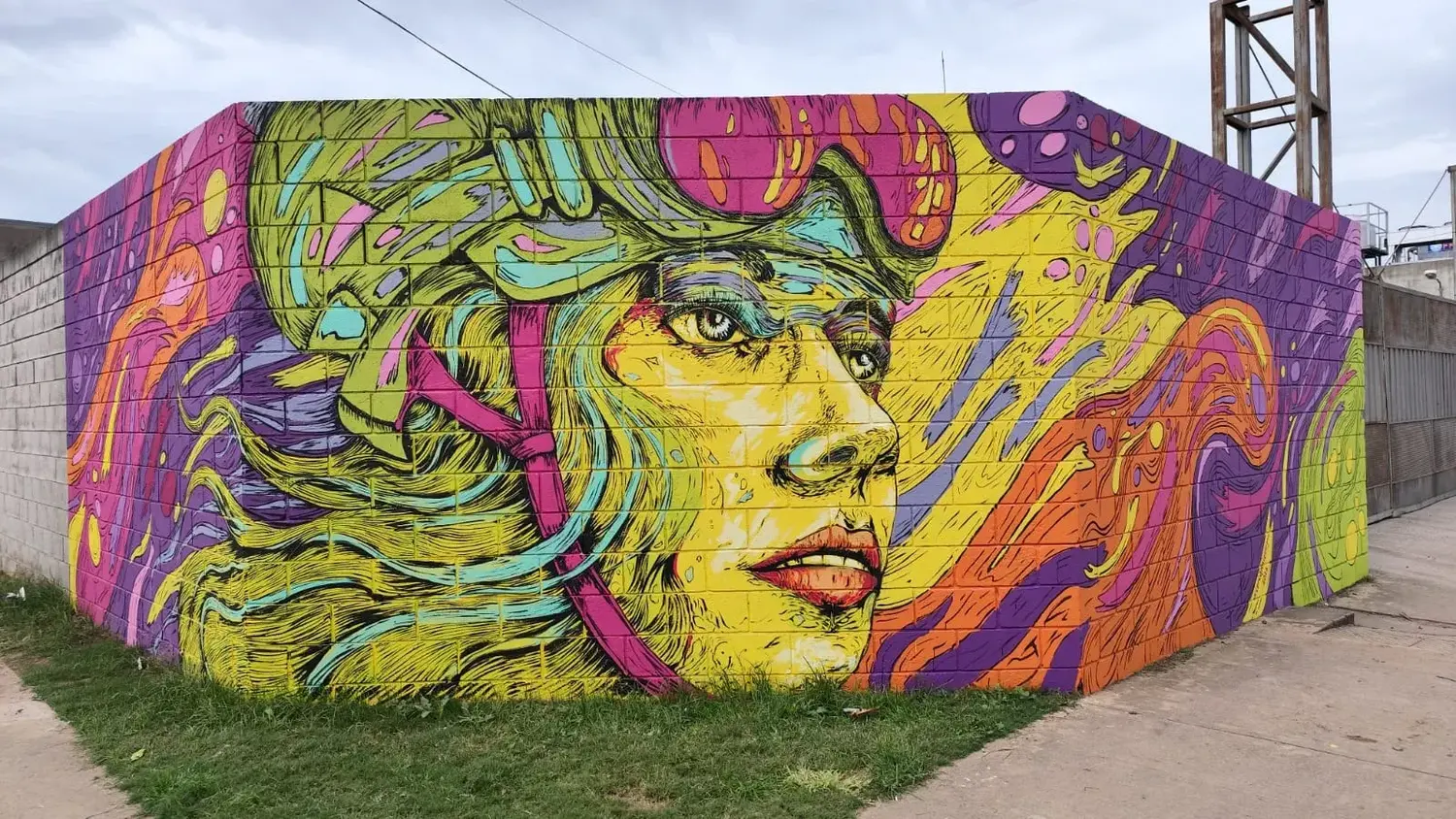 Rafaela sumó un legado artístico de los Juegos Suramericanos con murales en distintos barrios