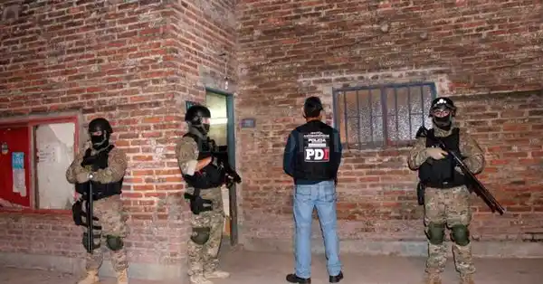 Allanamientos en barrio San Lorenzo