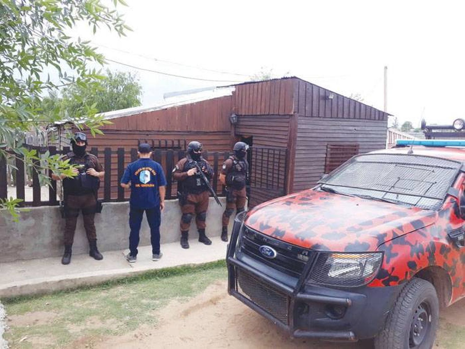 Dieciséis allanamientos  por drogas en  Concordia y San Salvador