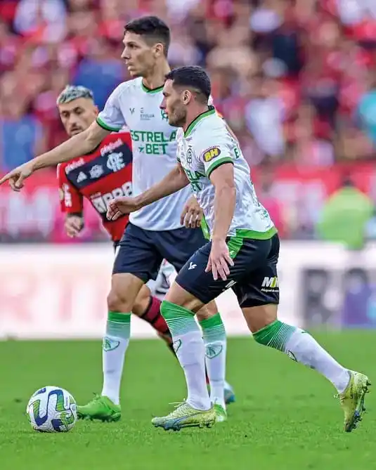 Martínez, en acción en el Maracaná.