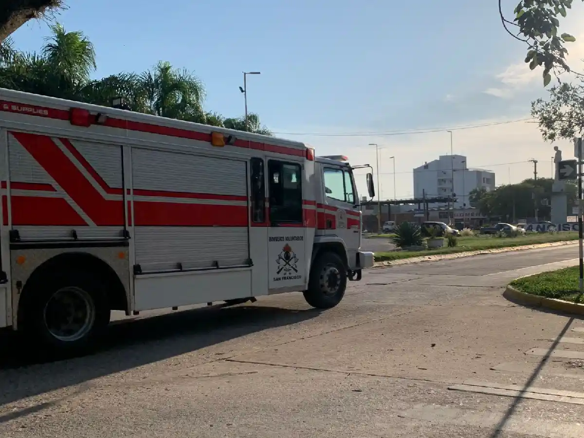 Principio de incendio en una vivienda: el foco inició con un codificador de cable