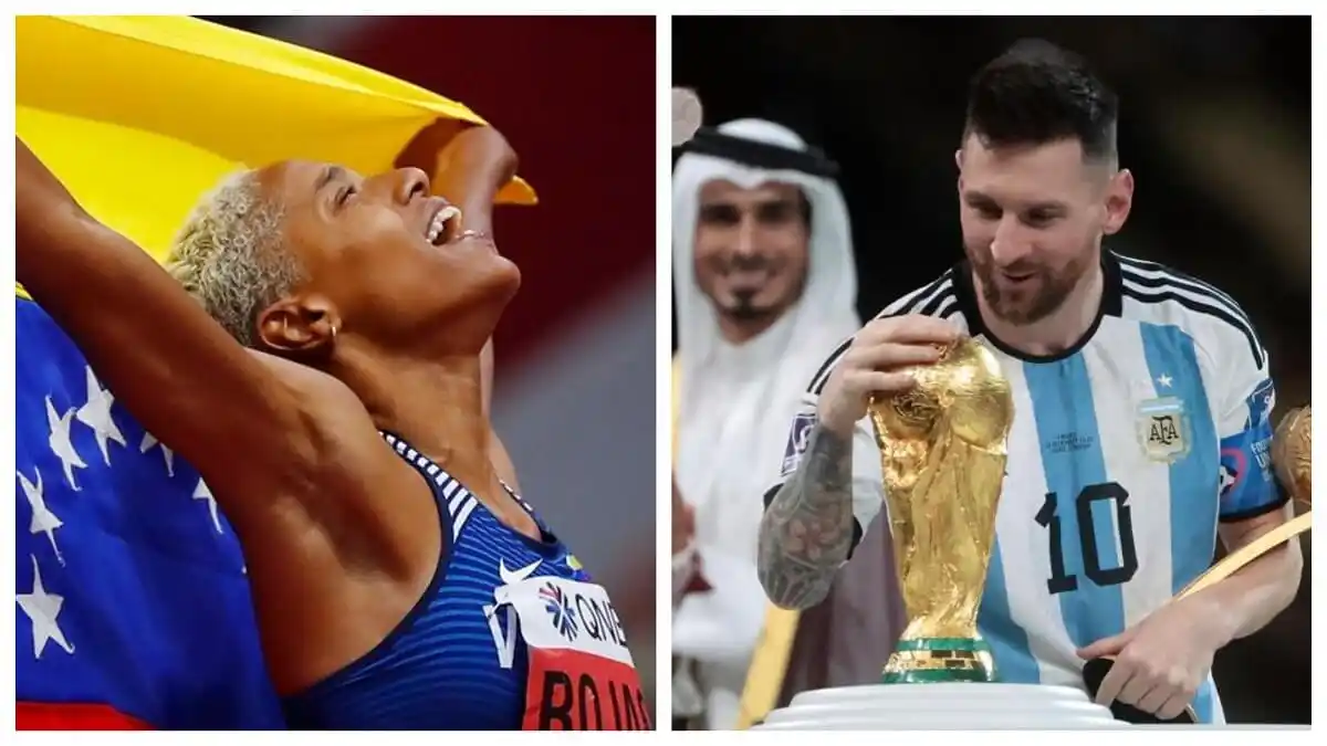 YULIMAR ROJAS Y LEO MESSI: los mejores atletas de América del 2022