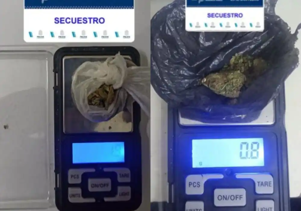 aprehendidos con marihuana - 1