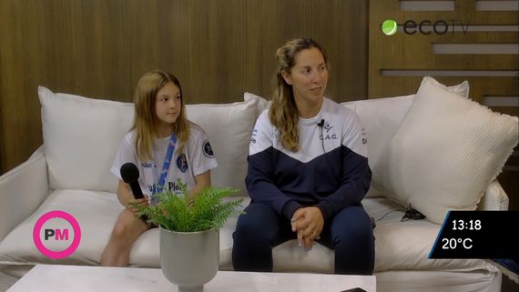 Delfina Mónaco, campeona Sudamericana de Gimnasia Artística