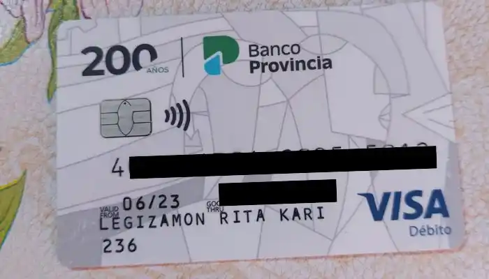 Encontraron tarjeta de Rita Leguizamón