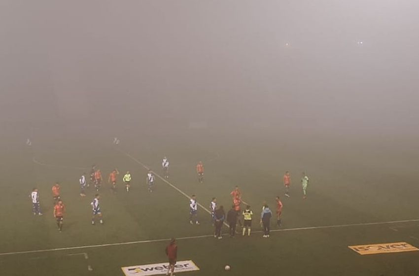 La niebla obligó a suspender el partido de Alvarado en Mar del Plata