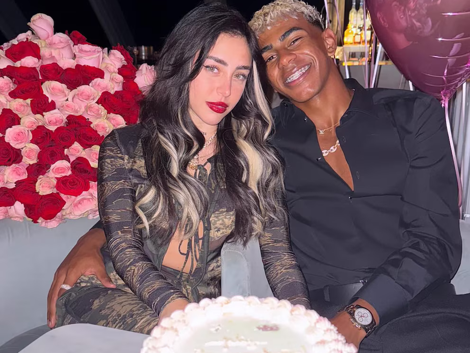 Nicki Nicole y Lamine Yamal oficializaron su relación con una romántica foto en redes