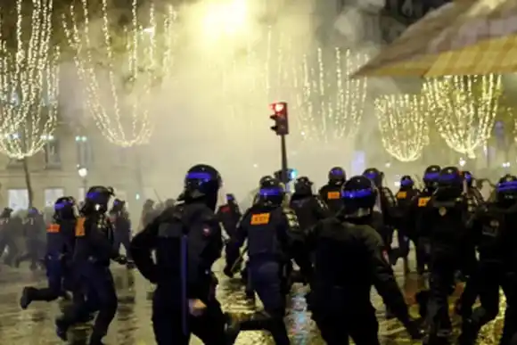 Incidentes en Francia tras la derrota en la final