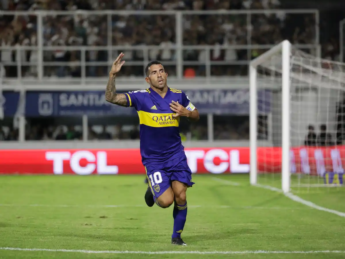 Boca goleó en Santiago del Estero 