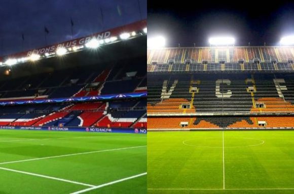 Por el coronavirus, dos partidos de la Champions de esta semana se jugarán a puertas cerradas