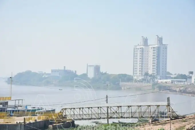 El humo que se registra en la 
ciudad proviene de Paraguay