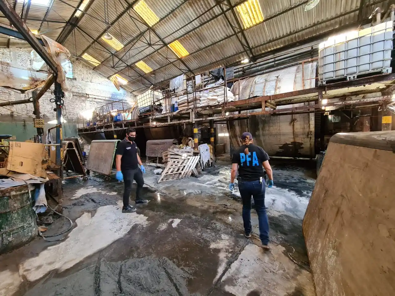 Operativo Chernobyl: Clausuraron una curtiembre de Avellaneda por contaminación ambiental