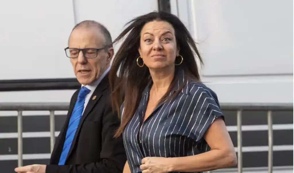 Petovello junto a Masachessi, su ex jefe de gabinete, despedido tras el escándalo de los créditos del Banco Nación