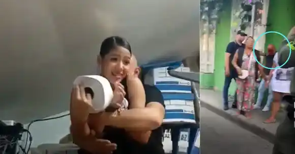 GOLPIZA a Comerciante ACOSADOR SEXUAL en Cartagena