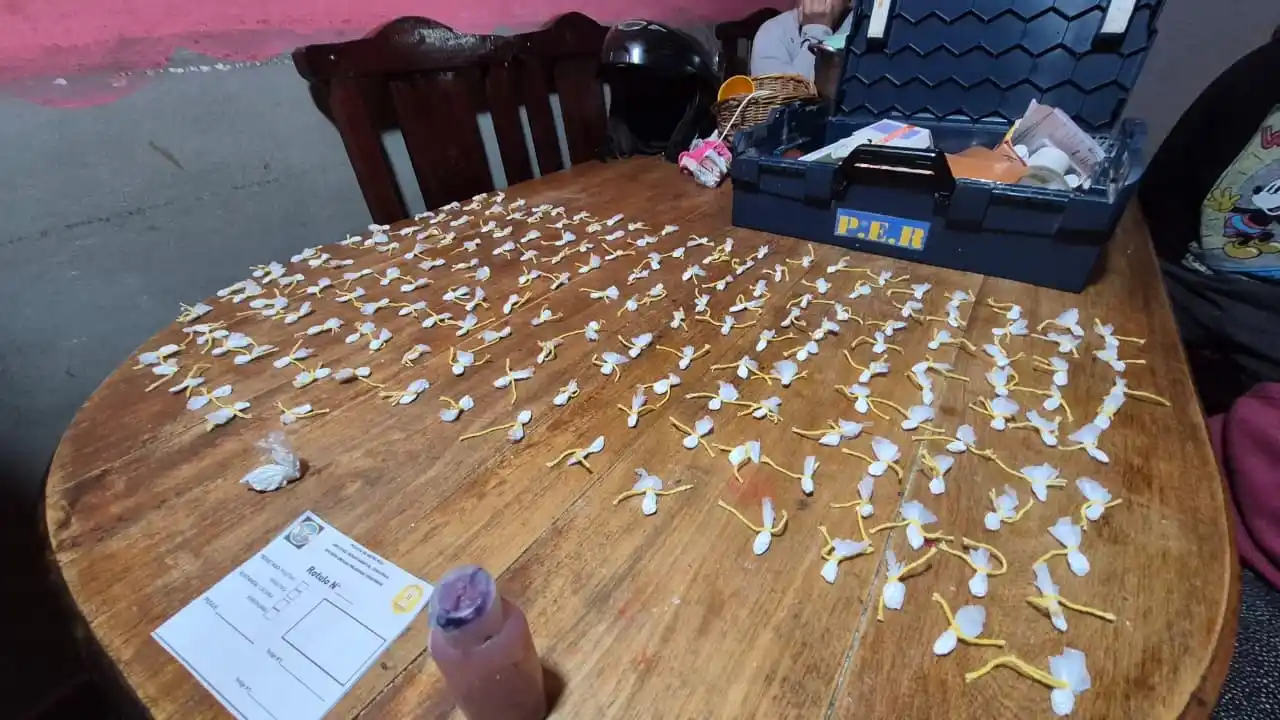 Allanamiento positivo: secuestran cocaína y herramientas robadas