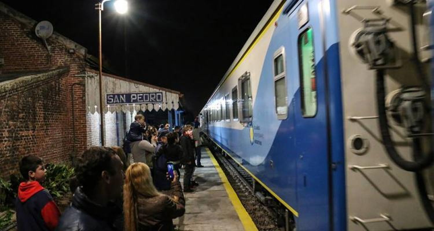 Desde que San Pedro y Ramallo se incorporaron al servicio, el uso del tren creció un 70 por ciento