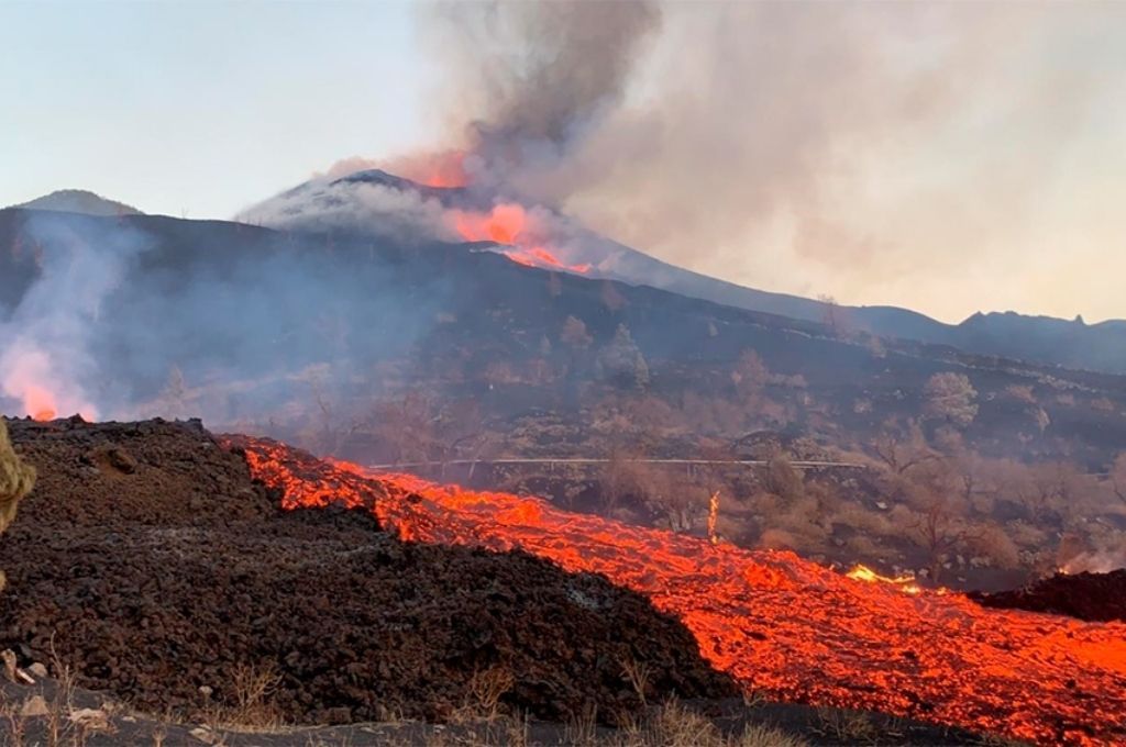Las emanaciones del volcán Cumbre Vieja llegaron hasta el Caribe