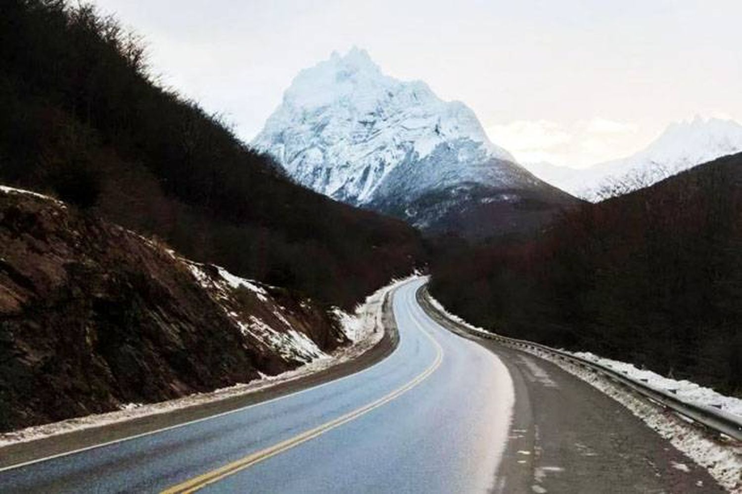 Ushuaia y Tolhuin registraron las  primeras nevadas del año