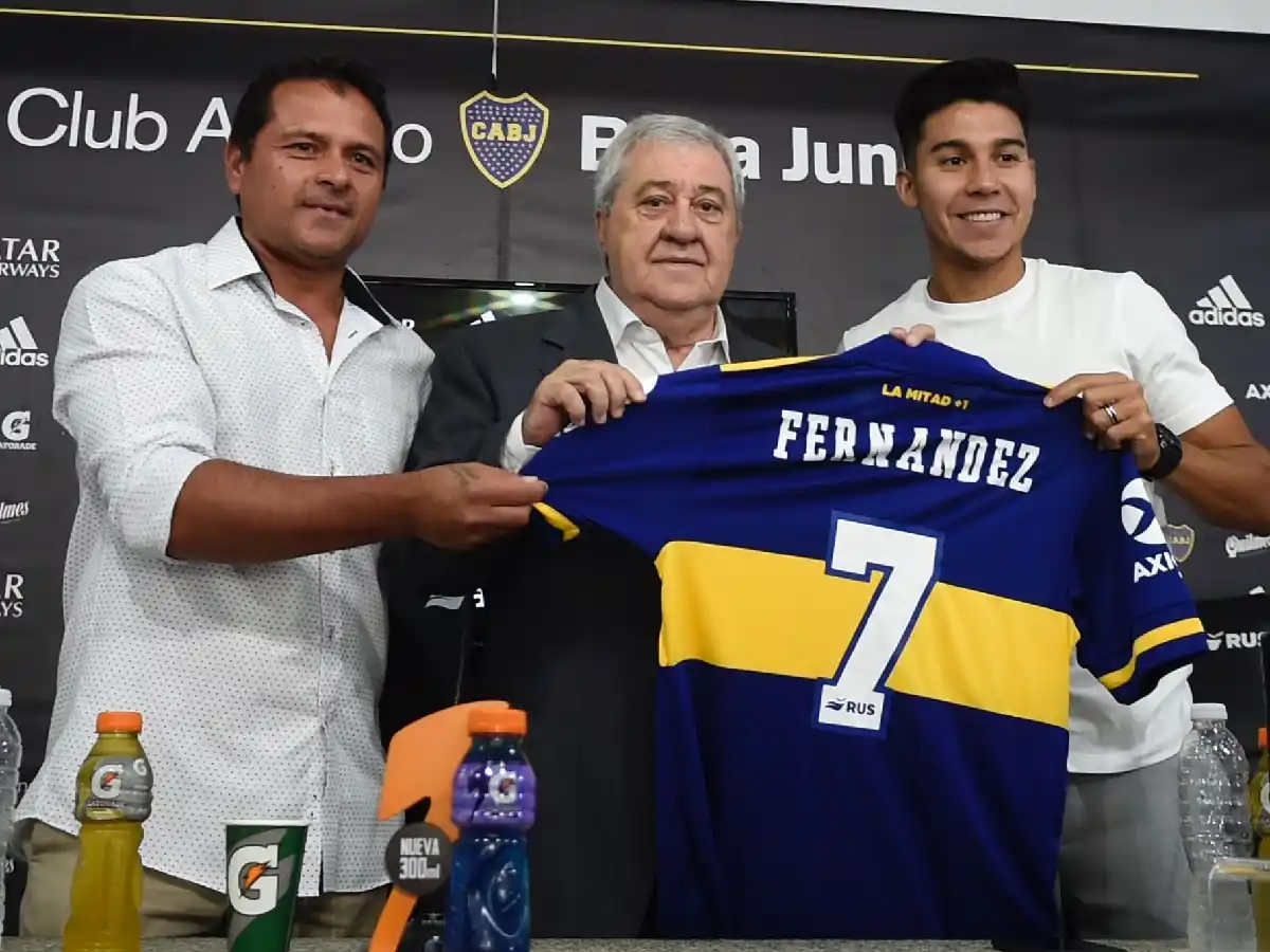 Boca presentó a "Pol" Fernández