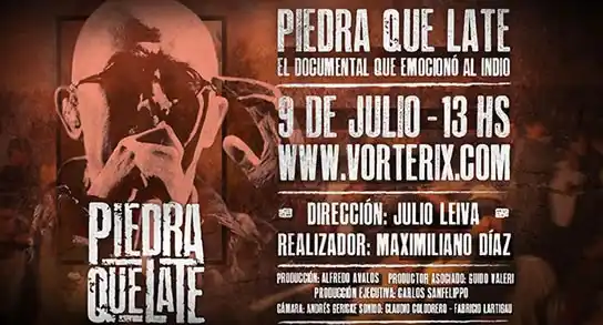Presentan "Piedra que late", el documental del Indio Solari filmado en Tandil