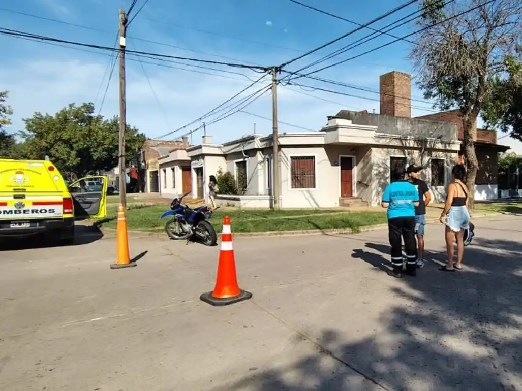 El tránsito estuvo interrumpido.