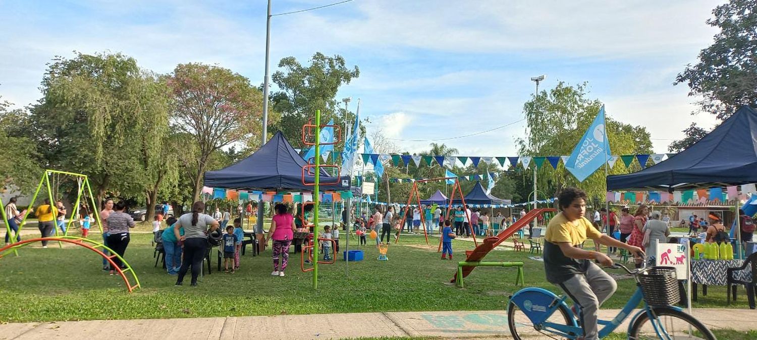 El programa “Vacaciones en tu barrio” beneficio a niños y niñas del Colluccio